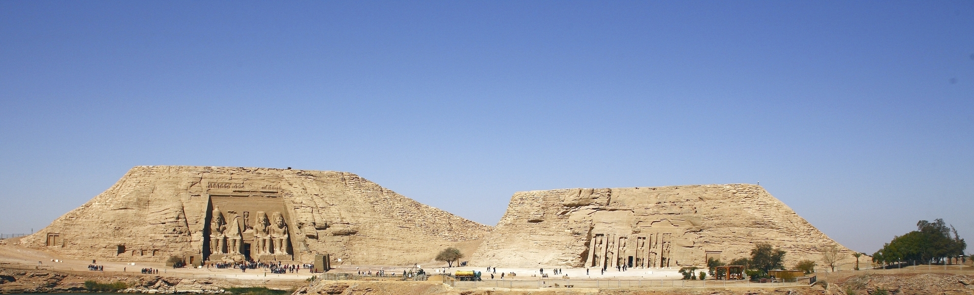 Die Tempel von Abu Simbel in Ägypten