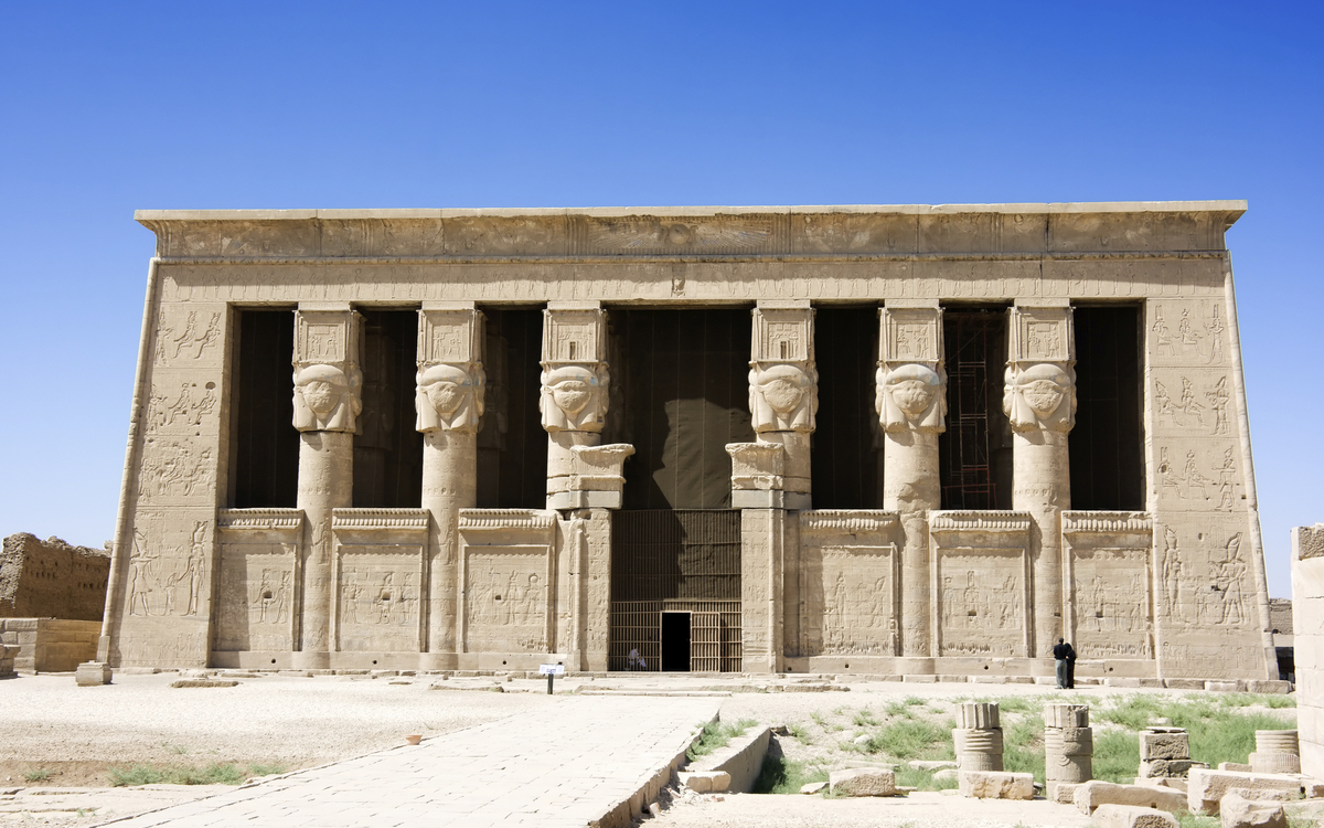 Tempel von Dendera in Ägypten