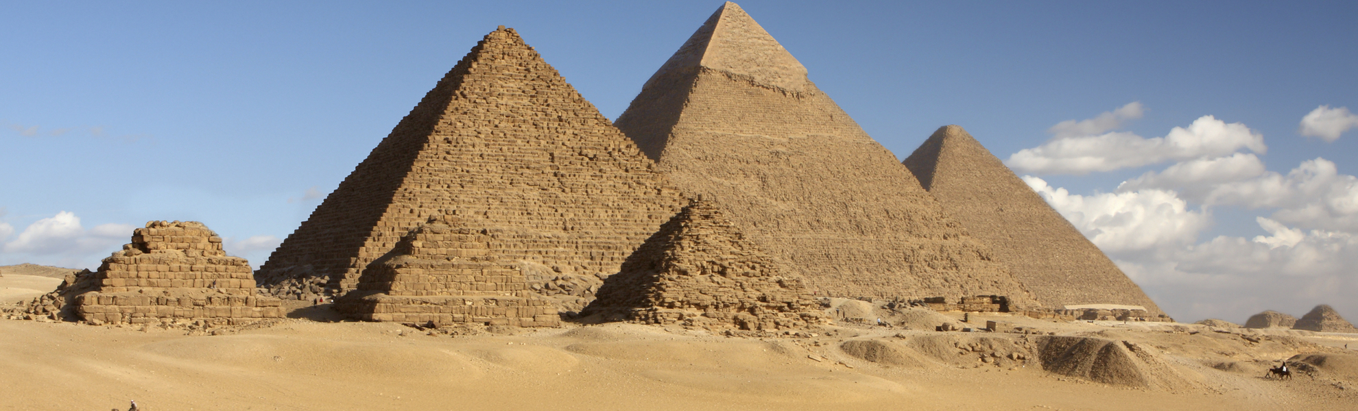 Pyramiden von Gizeh in Ägypten