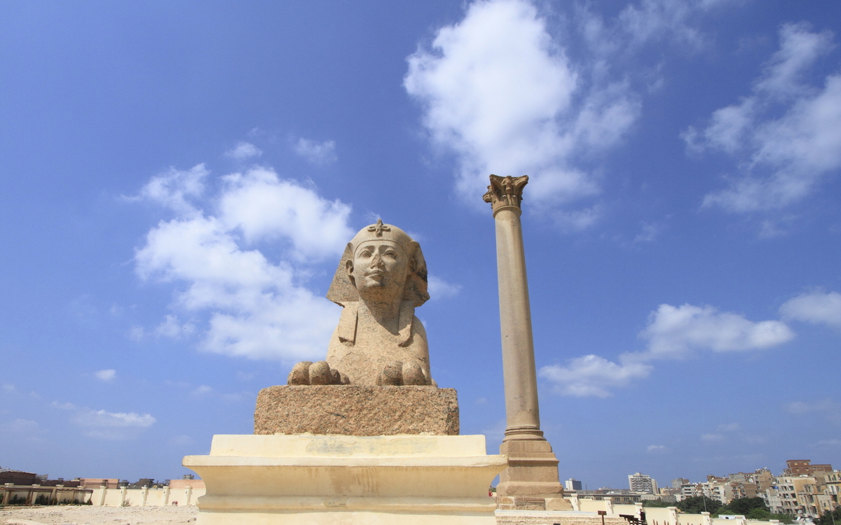 Pompejussäule in Alexandria