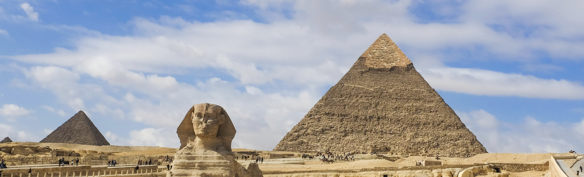 Pyramide von Gizeh-Sphinx, Aegpyten
