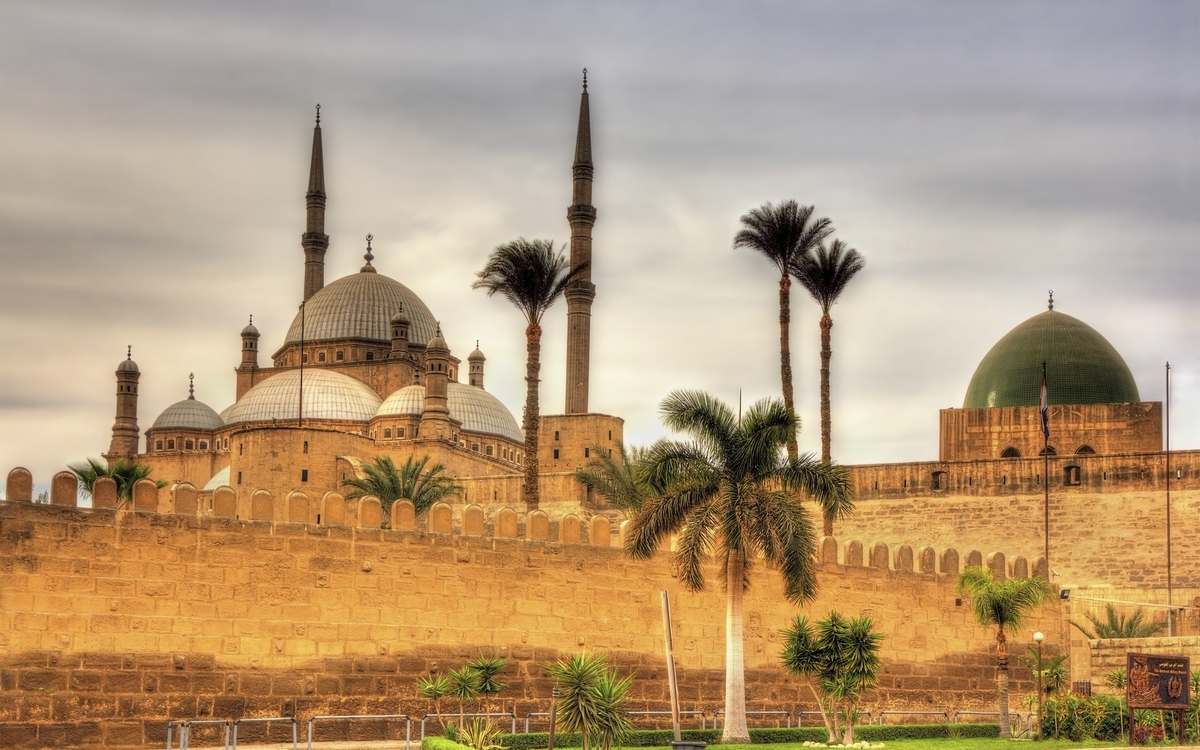 Alabaster-Moschee in Kairo, Ägypten