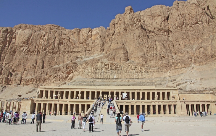 Totentempel der Hatschepsut in Ägypten