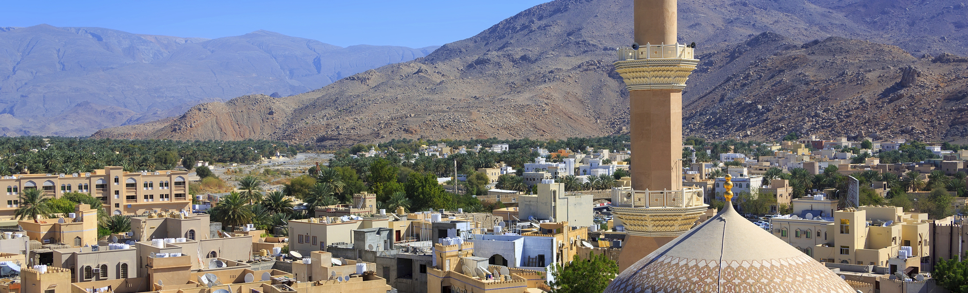 Panorama von Nizwa, Oman