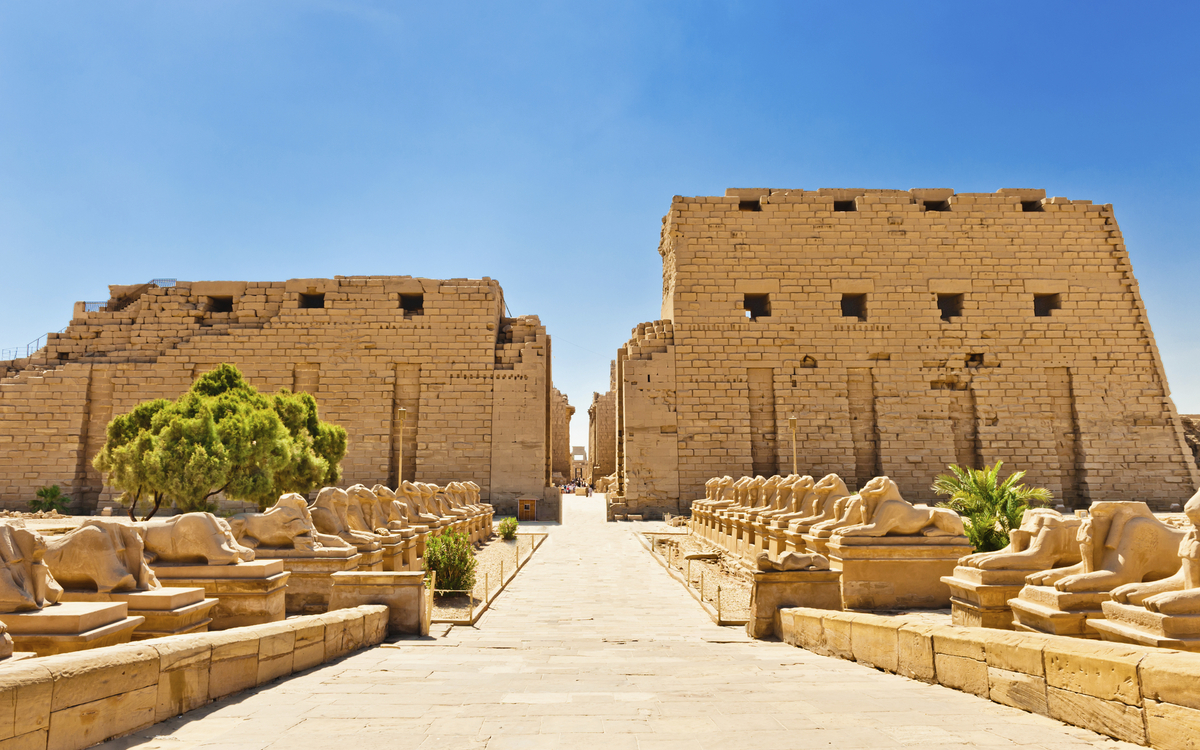 Karnak-Tempel in Ägypten