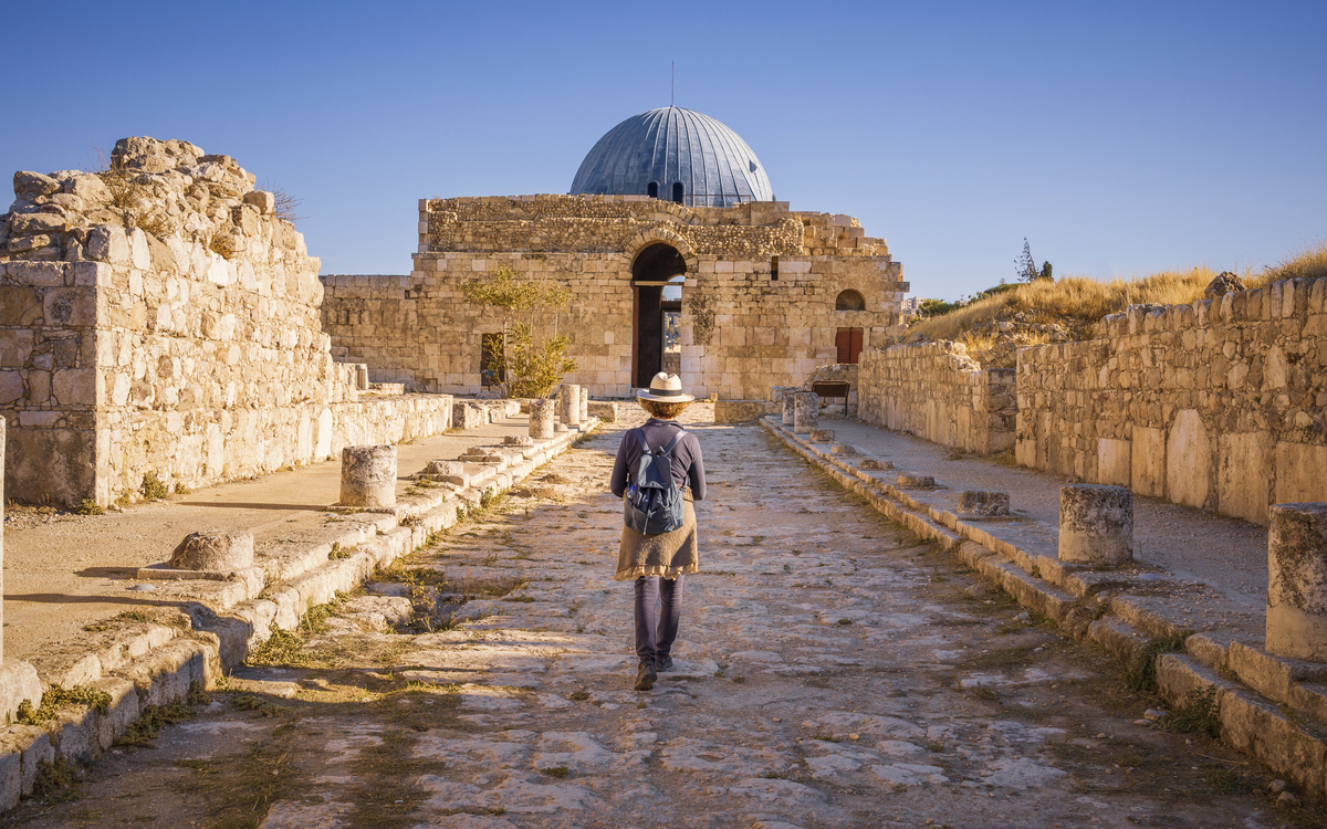 Zitadellenhügel in Amman, Jordanien