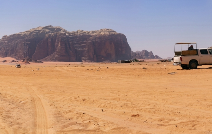 Wüste Wadi Rum, Jordanien