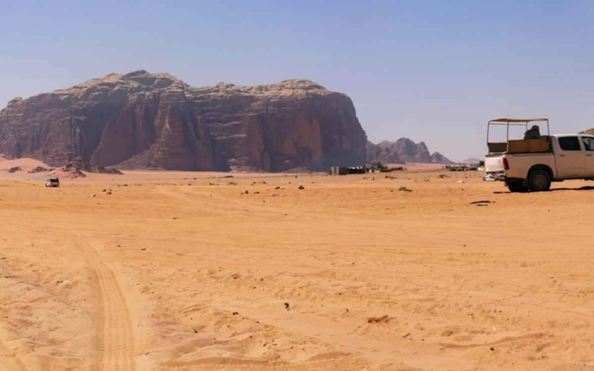 Wüste Wadi Rum, Jordanien