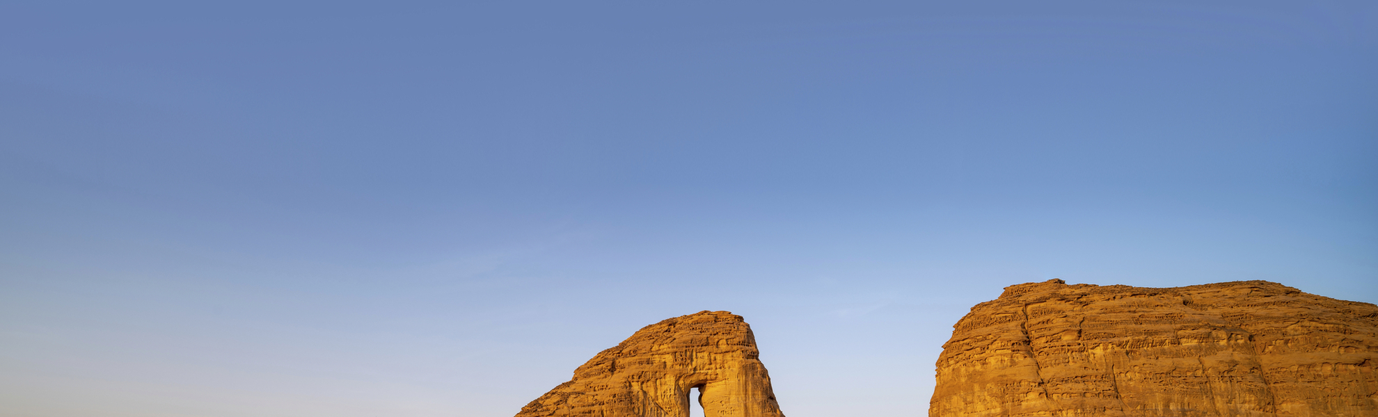 Elephant Rock nahe Al-Ula, Saudi-Arabien