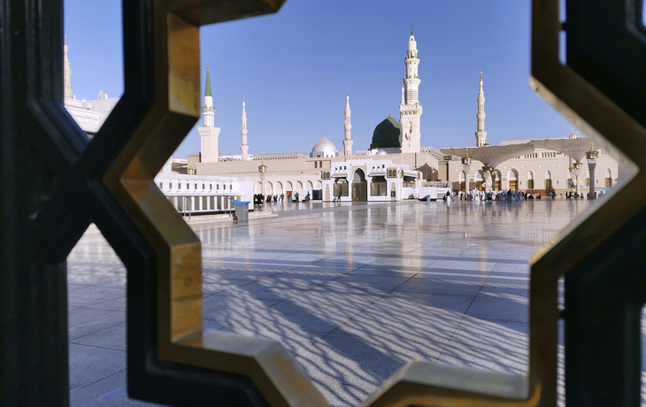 Prophetenmoschee in Medina, Saudi-Arabien