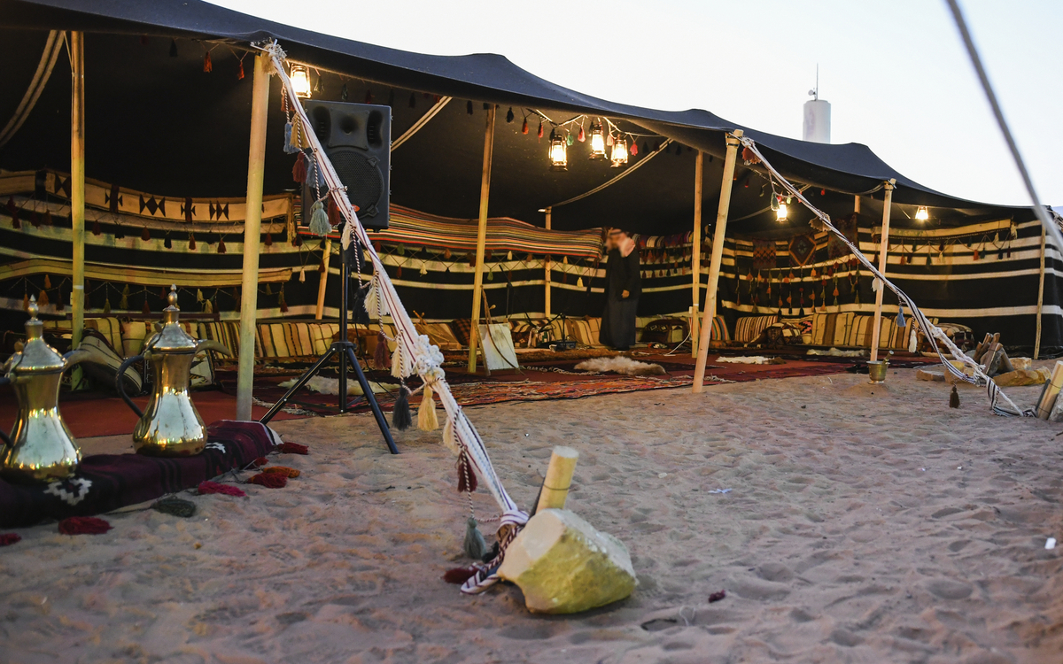 Wüstencamp, Saudi-Arabien