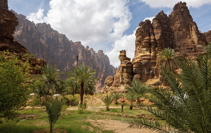 Wadi al Dissa in der Provinz Tabuk, Saudi-Arabien