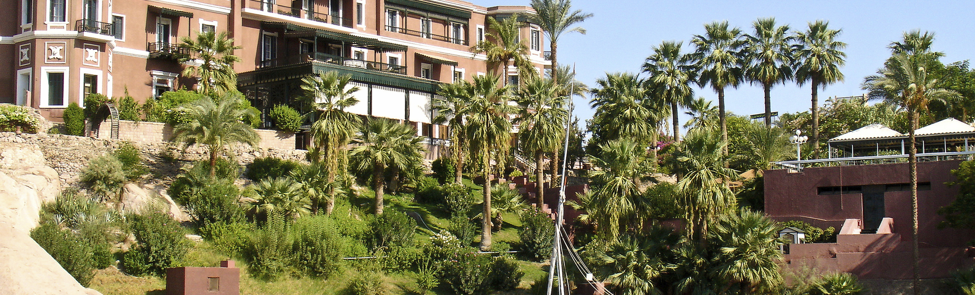 Old Cataract Hotel am Nilufer in Ägypten