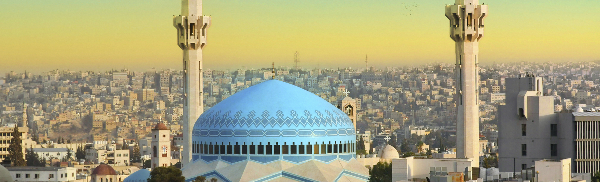 König Abdullah Moschee in Amman, Jordanien