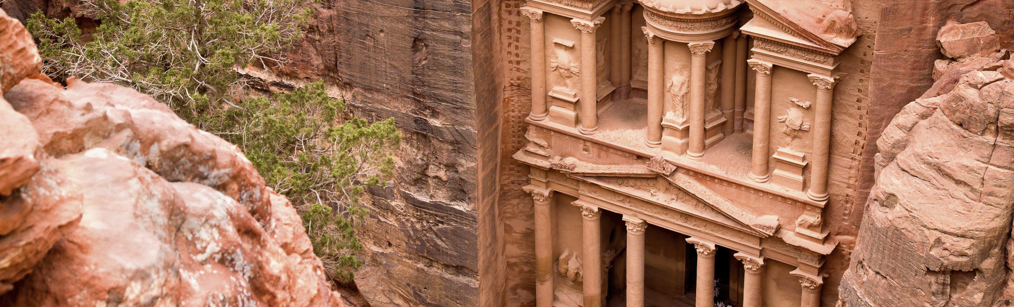 Schatzhaus der Ruinenstätte Petra, Jordanien
