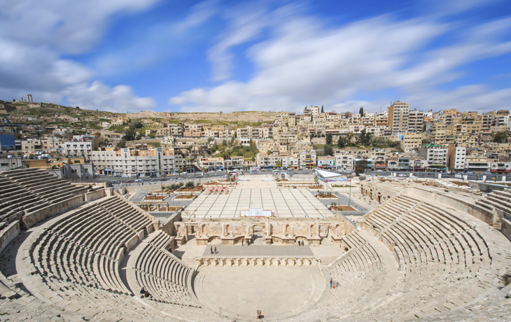 Römisches Amphittheater in Amman, Jordanien