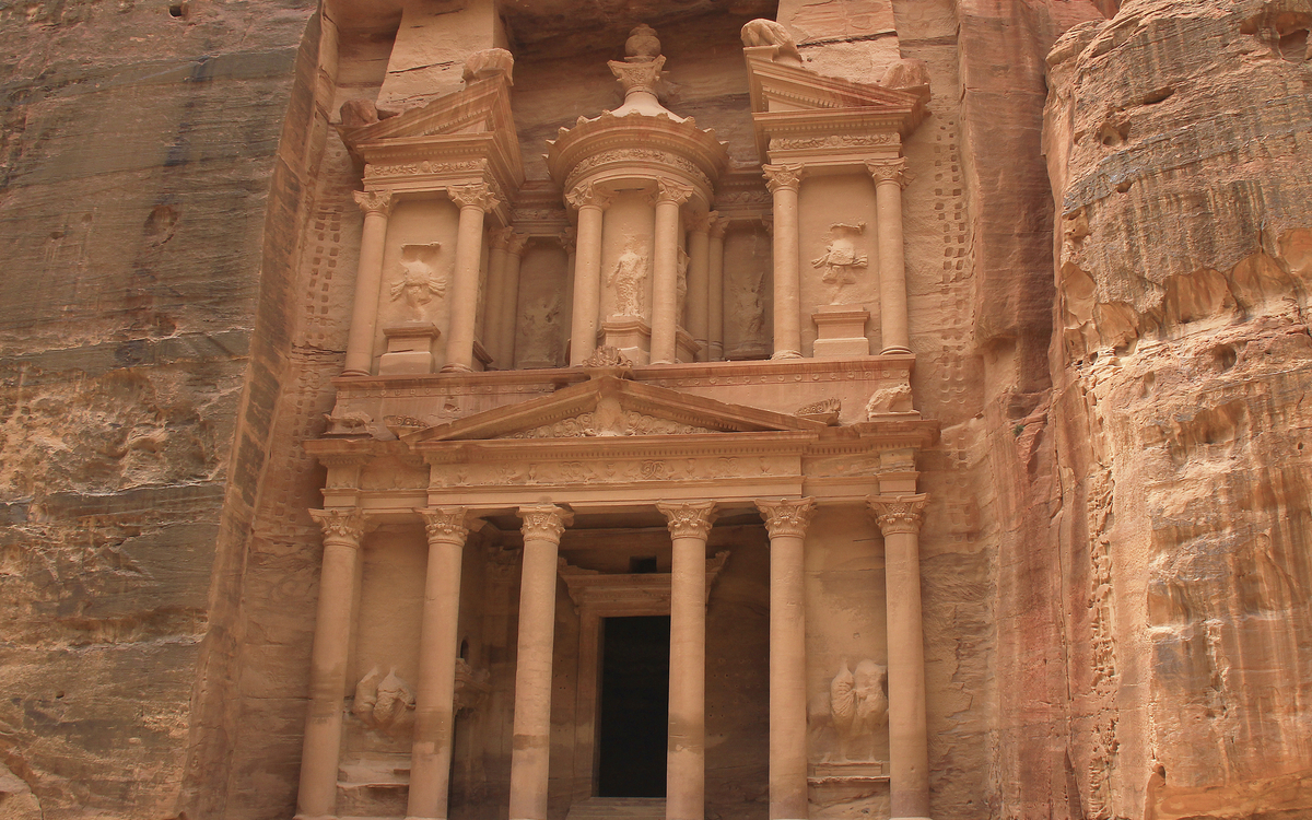Felsenstadt Petra, Jordanien