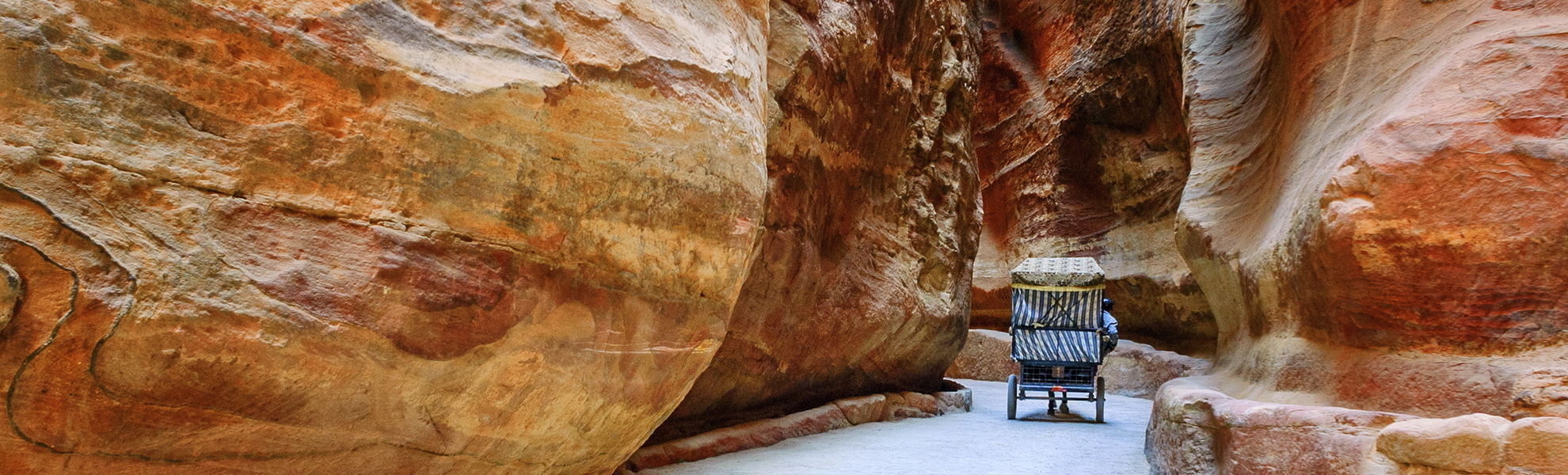 Petra Sikh Höhle in Petra, Jordanien