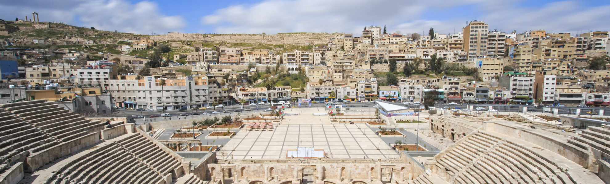 Römisches Amphittheater in Amman, Jordanien