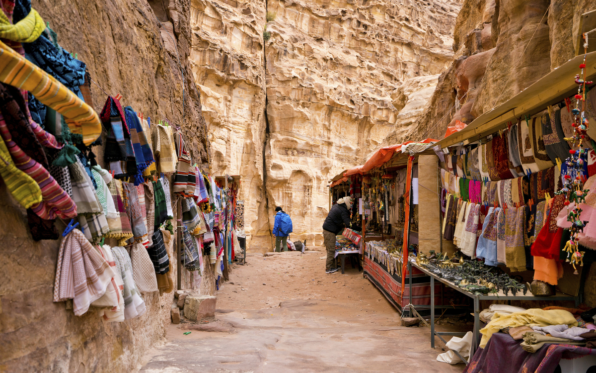 Felsenstadt Petra, Jordanien