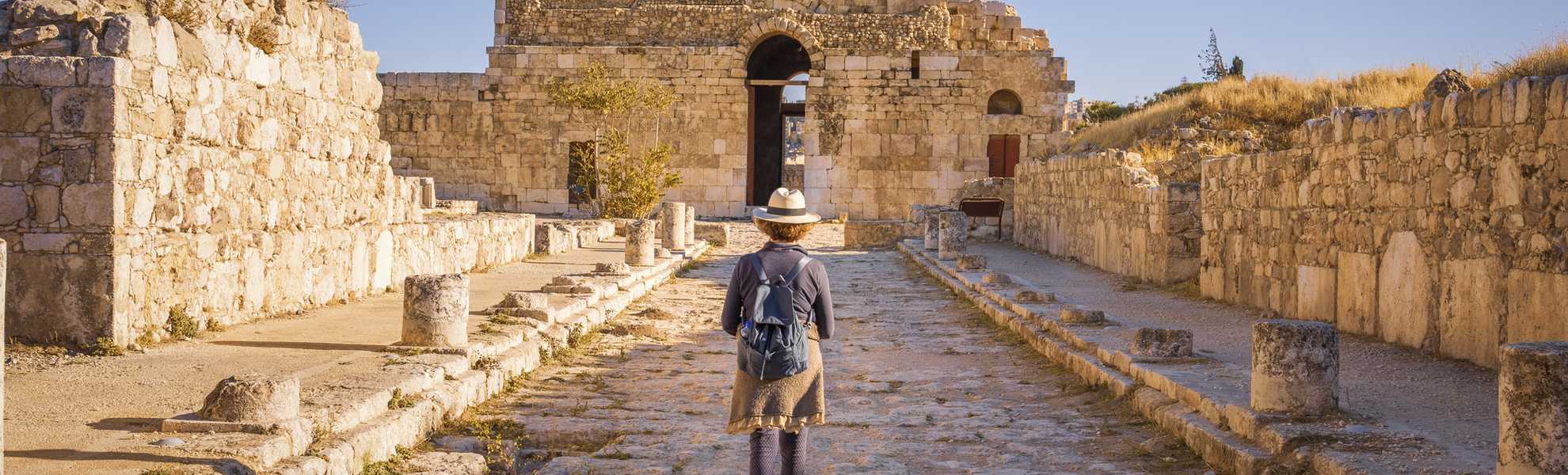 Citadelle in Amman, Jordanien