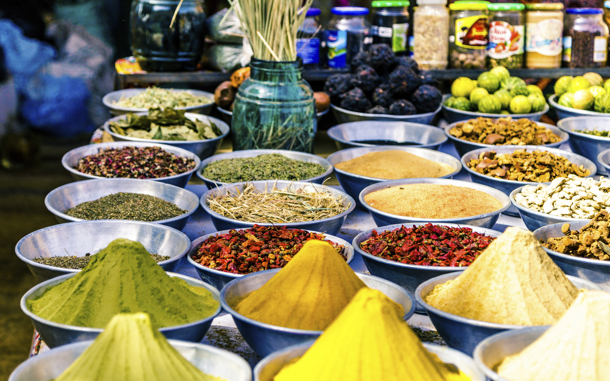 Orientalische Gewürze