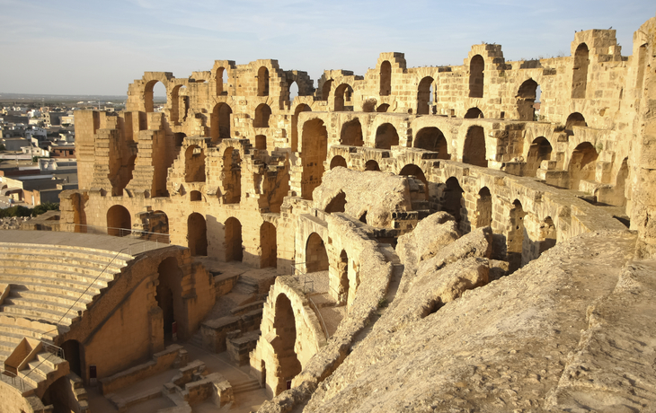 Antkes Theater in El Djem, Tunesien