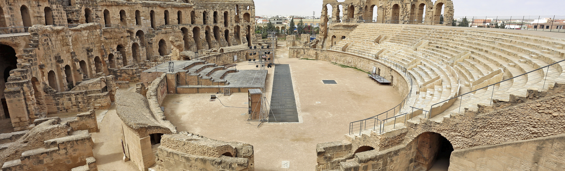 Amphitheater in El Djem, Tunesien