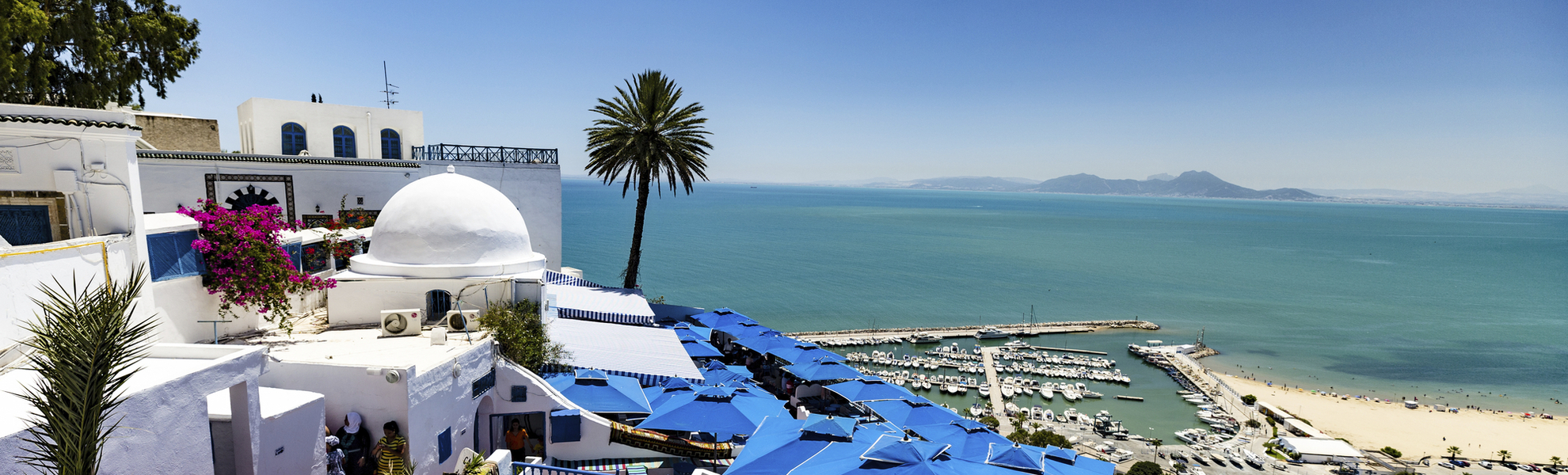 Dorf Sidi Bou Said, Tunesien