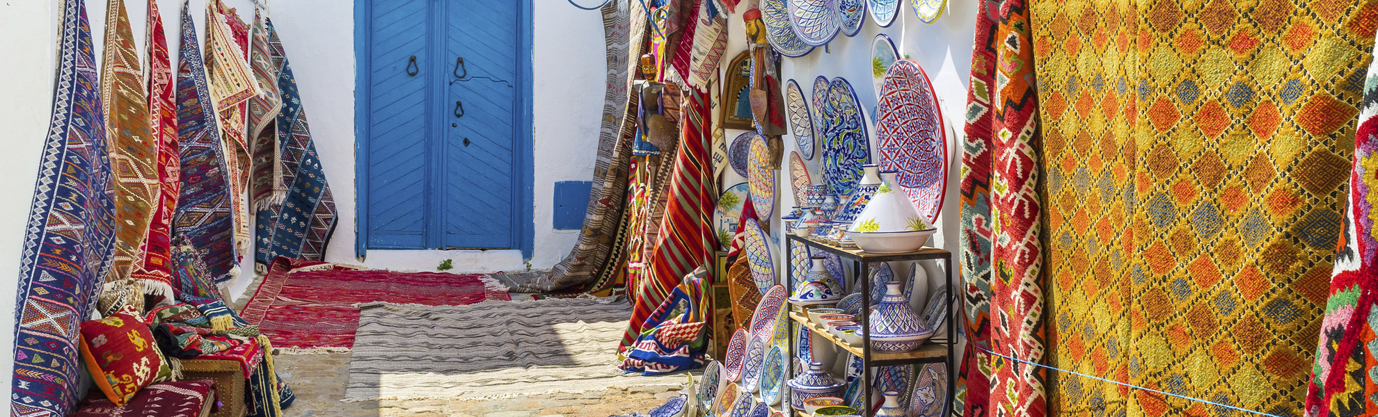 traditioneller Markt in Tunesien