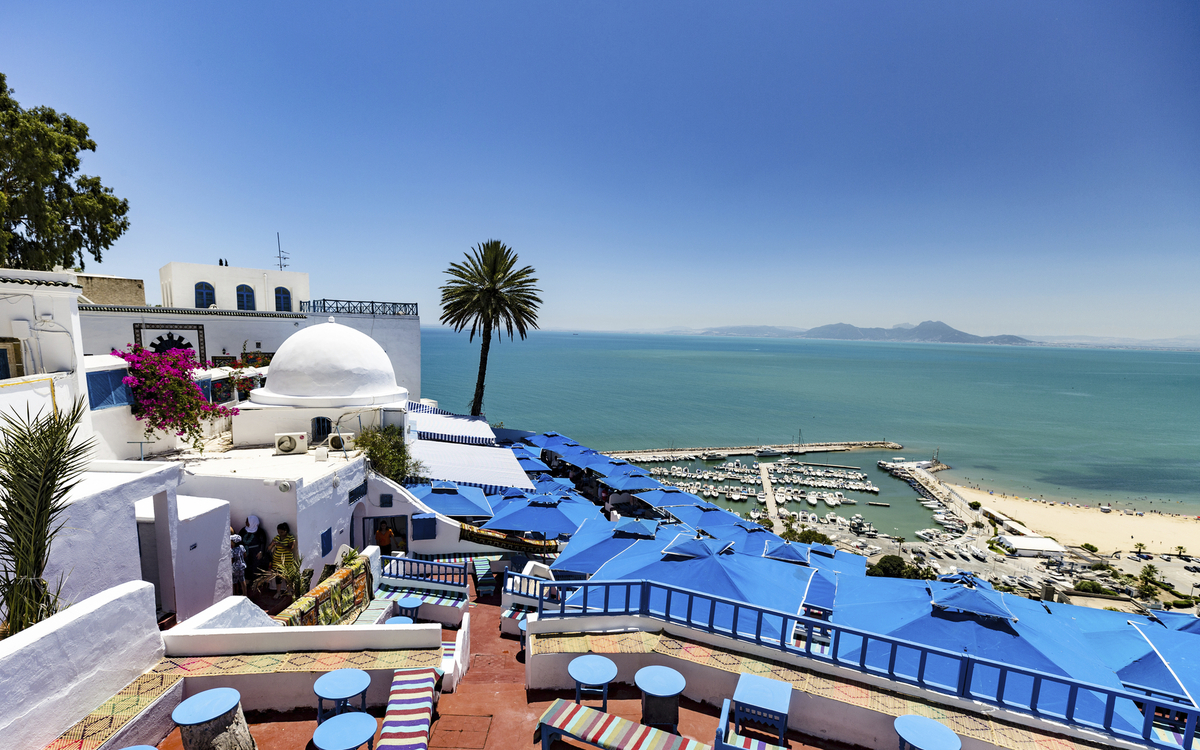 Dorf Sidi Bou Said, Tunesien