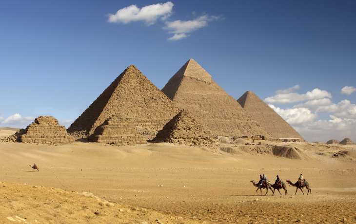 Pyramiden von Gizeh in Ägypten