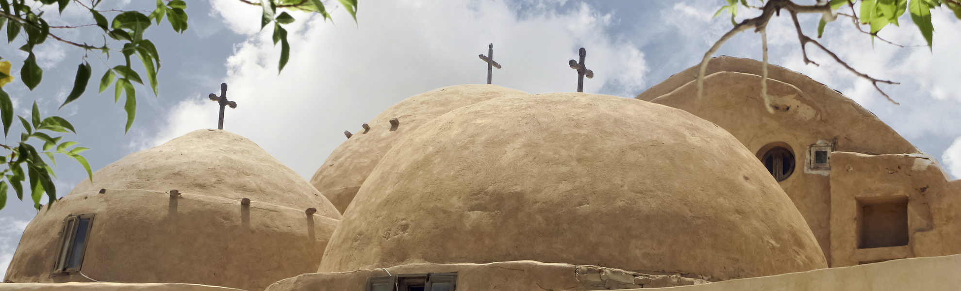 Das St. Bishoy Kloster in Wadi Natrun, Ägypten