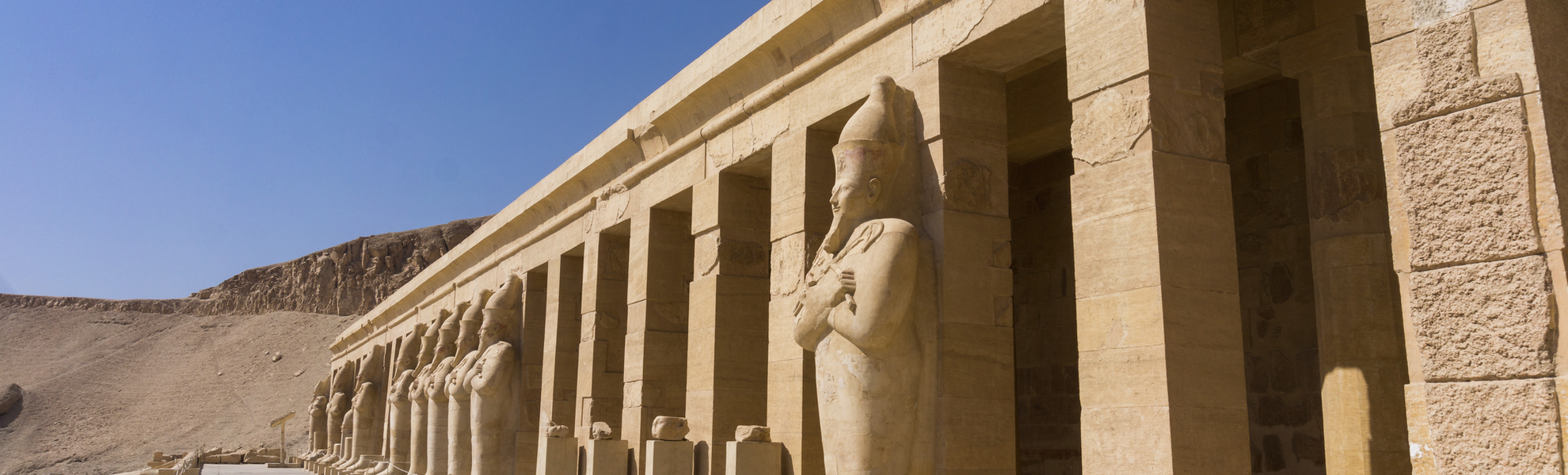 Totentempel der Hatschepsut in Ägypten
