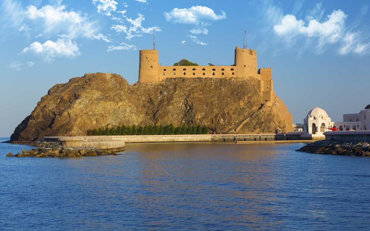 Fort Al-Mirani in Maskat, Oman