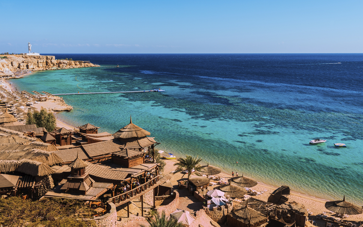 Strand von Sharm el Sheikh, Aegypten