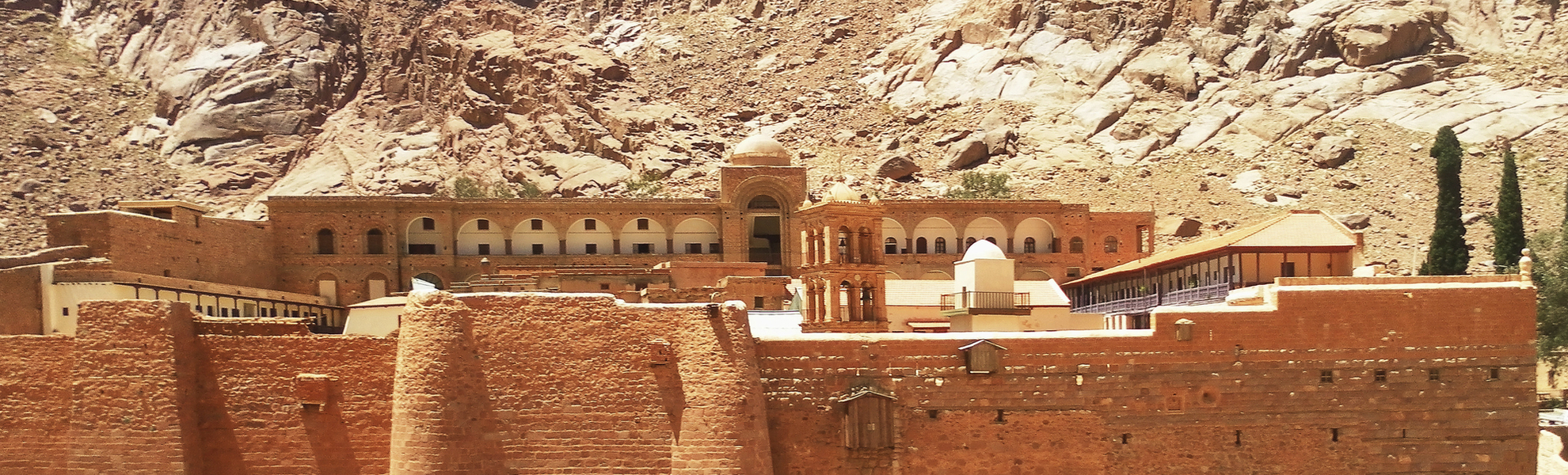 Katharinenkloster im Sinai in Ägypten