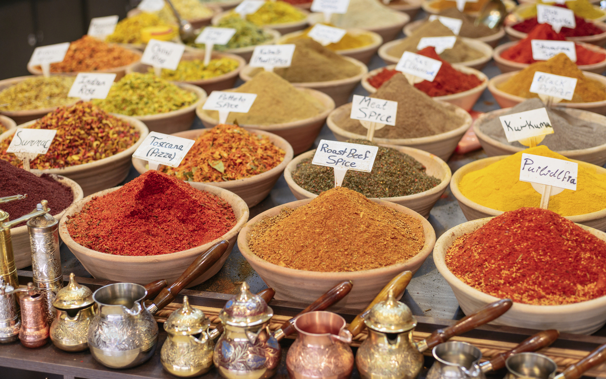 Der Gewuerzmarkt in Jerusalem, Israel