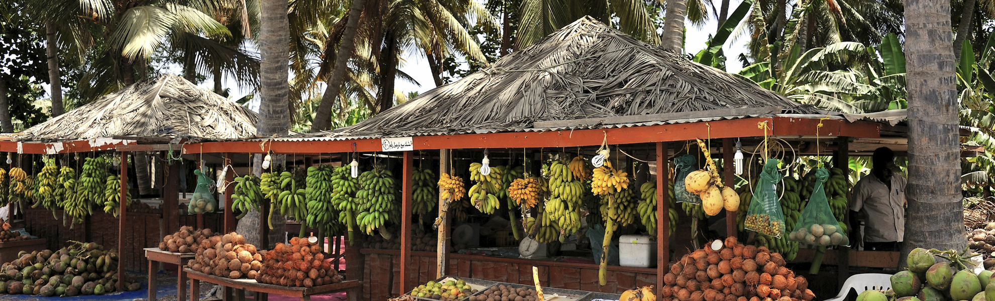 Marktstände in Salalah, Oman