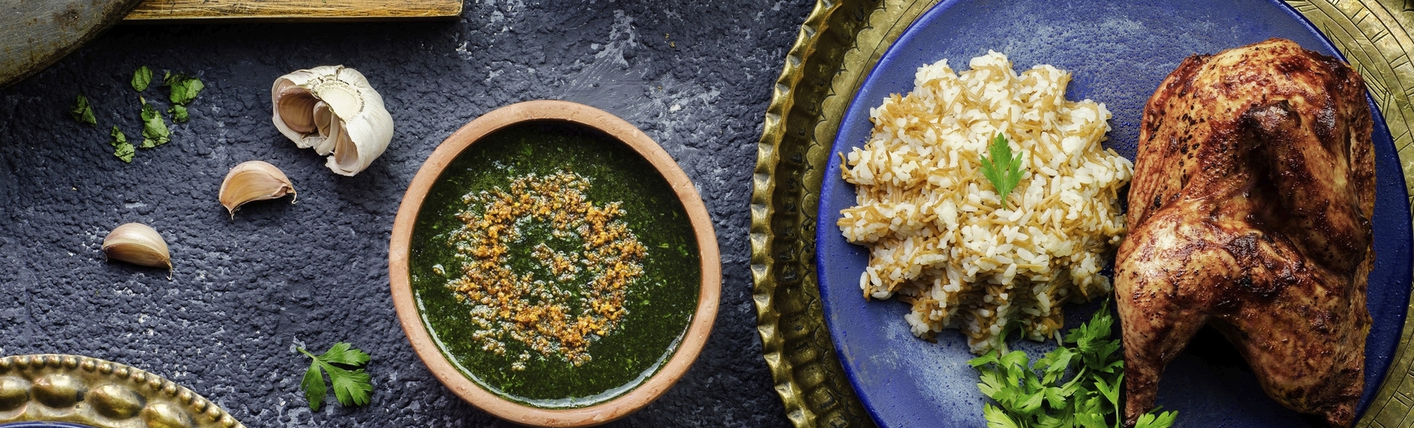 arabisches Gericht 'Molokhia', Ägypten