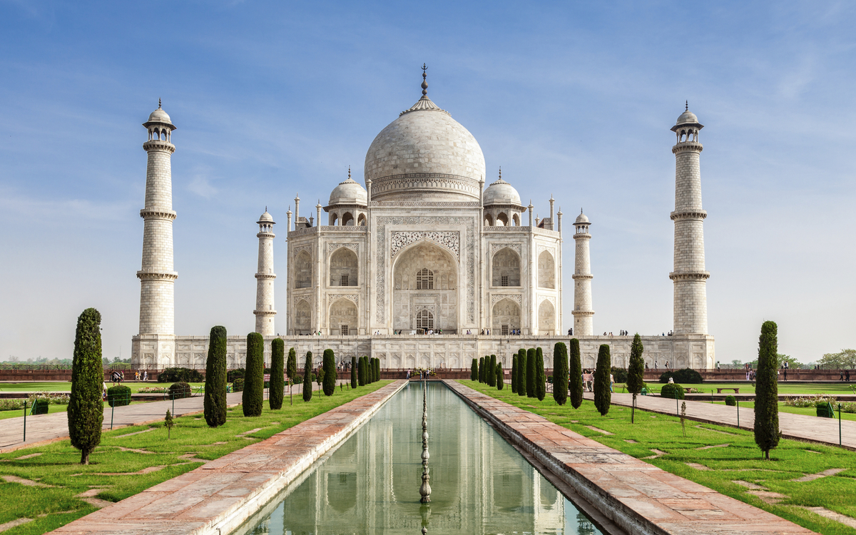 Taj Mahal in Agra, Indien