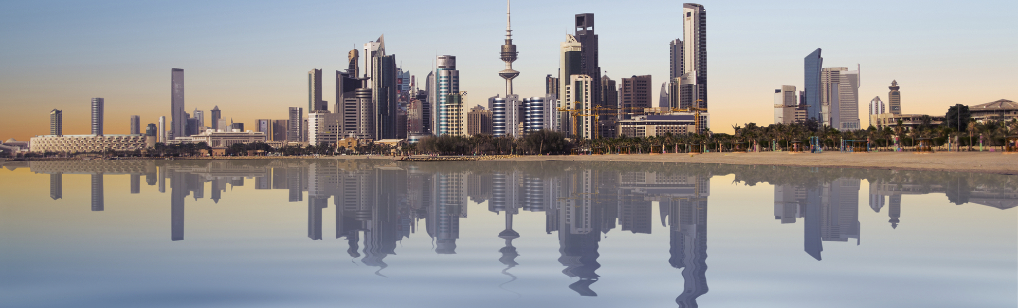 Skyline von Kuwait Stadt, Kuwait