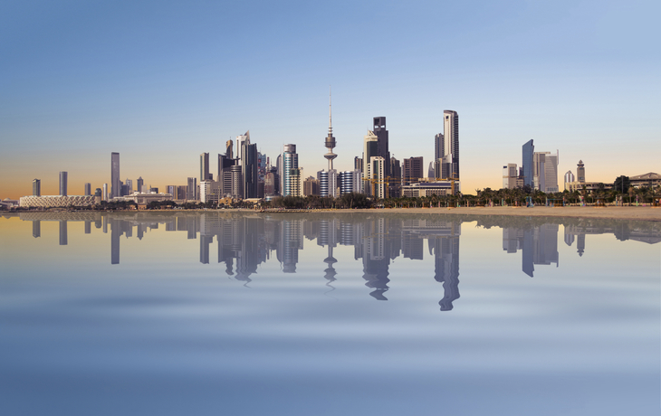 Skyline von Kuwait Stadt, Kuwait