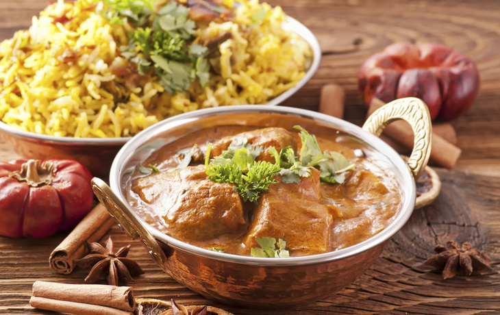 traditionelles indisches Curry