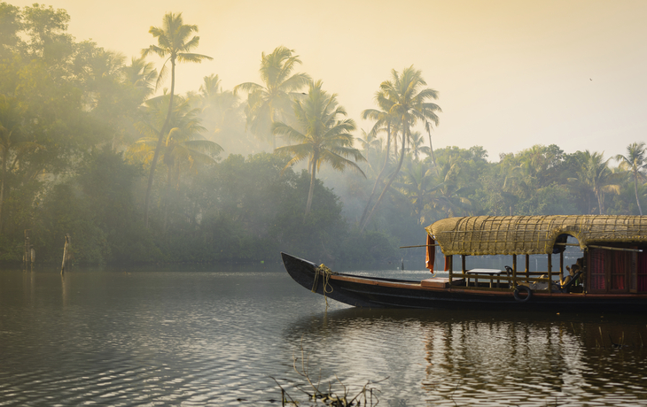 Backwaters in Kochi, Indien