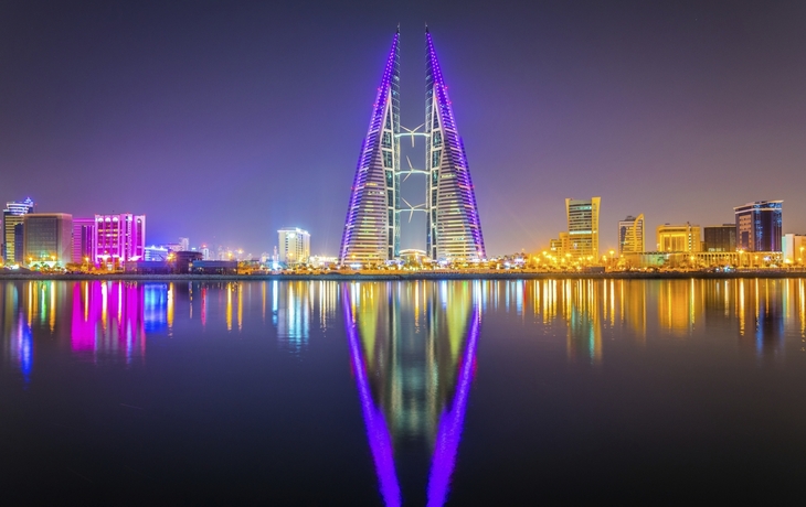Skyline von Manama, Bahrain