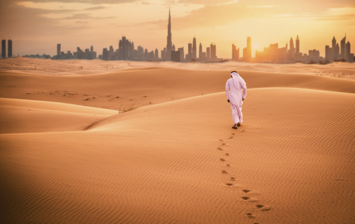 Wüste in Dubai, VAE