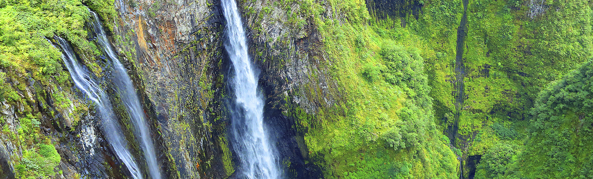 Wasserfälle im Cirque de Salazie, La Reunion