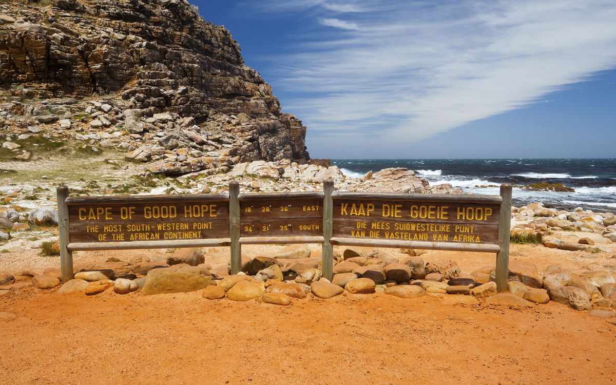Kap der Guten Hoffnung in Südafrika
