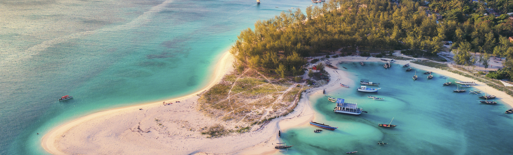 Bucht in Sansibar, Tansania